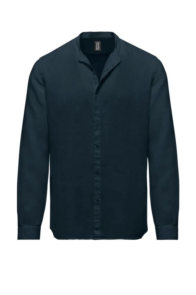 CAMICIE Uomo BOMBOOGIE SM6401 T LI2 20 NAVY BLUE