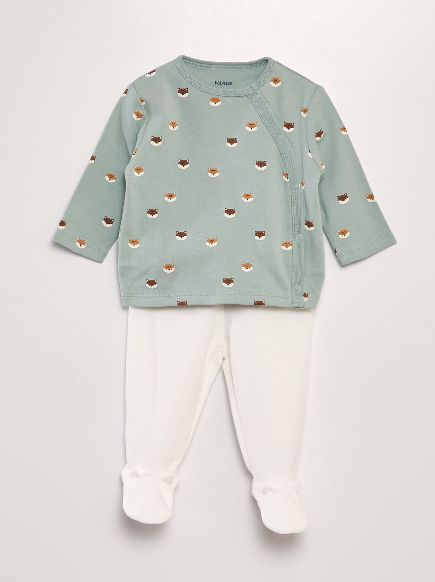 Completo pigiama in jersey - BLU
